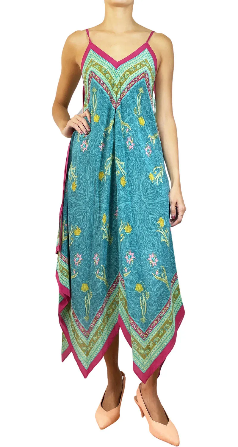 ANTHROPOLOGIE Vestido Seda Paisley