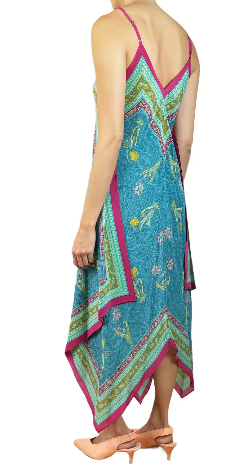 ANTHROPOLOGIE Vestido Seda Paisley