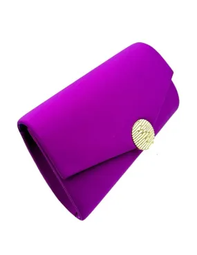 BOLSOS FIESTA MORADOS DE MADRINA E INVITADA BODAS ESTILO CARTERA
