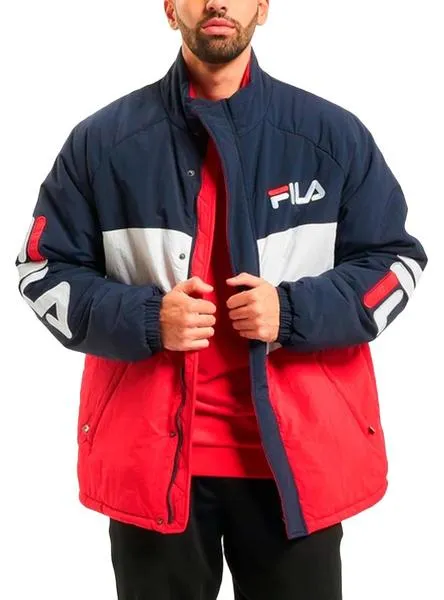 chaqueta fila nikolla tricolor para hombre