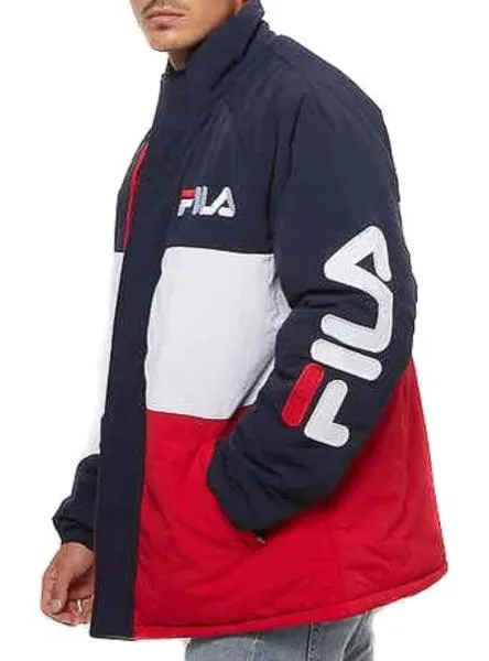 chaqueta fila nikolla tricolor para hombre