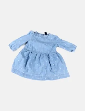 GAP Vestido denim motas