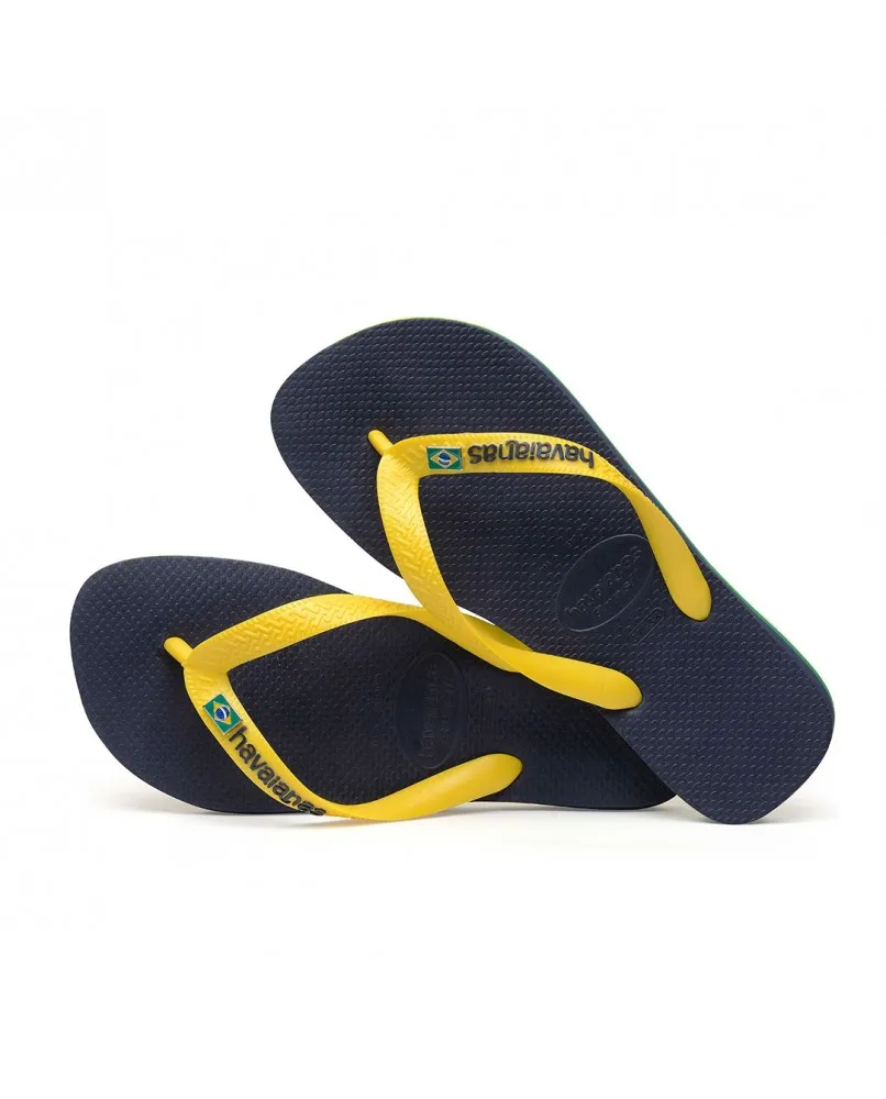 HAVAIANAS BRASIL LAYERS MARINO ADULTO 