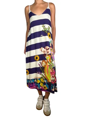 JAZMIN CHEBAR Vestido Painting