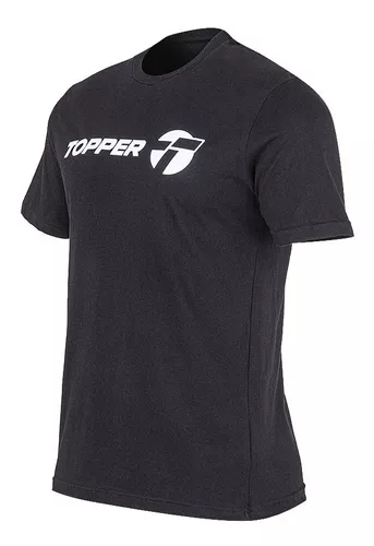 Remera Topper Gtm Brand Negra Hombre 165431 Empo2000