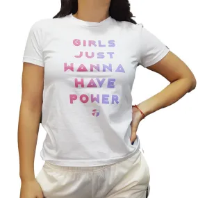 TOPPER REMERA KIDS - MC GIRLS POWER BLCO