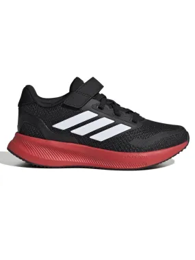 Zapatilla Adidas Runfalcon Negro Rojo Jr