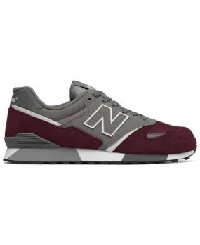 zapatilla new balance u446 gris/burdeos