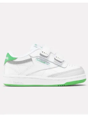 Zapatilla Reebok Club Bco/Verde Bebe